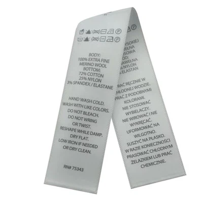 ฉลากซักผ้าของดูปองท์มีความสัมพันธ์กับความคงทนของสีของผ้าหรือไม่?